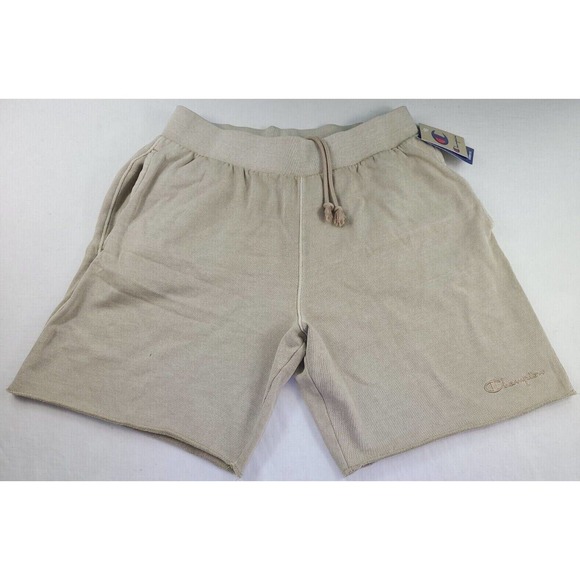 CHAMPION Men's Fleece Shorts Medium Large Lightweight 7” Vintage Dye Lightweight - Picture 3 of 11